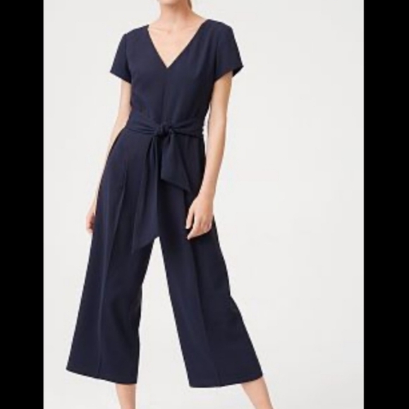 Club Monaco Pants - Club monaco Sannah Navy Jumpsuit